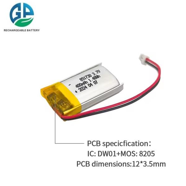 High Capacity 3.7V 400mAh Lithium Ion Polymer Battery 500times 851730 For Headphones From Chinese Battery Manufacturers