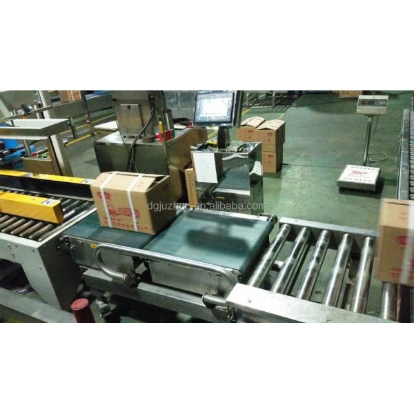 Socketed Checkweigher Machine Rejection System Weighing Equipment JZ-W25kg