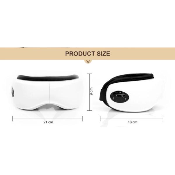 World best selling products eye care massager with music and heat compression glasses massage