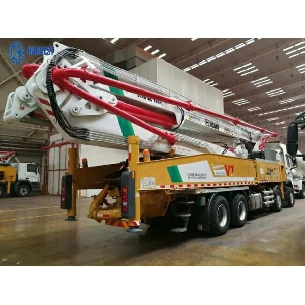 Caminhão de enchimento da bomba concreta da seção 58m da altura 1540mm  6 de HB58K