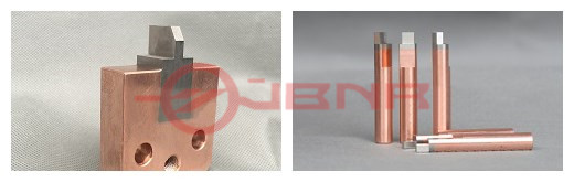 Copper Wire Welding / Leading Wire Welding Molybdenum Faced Electrode
