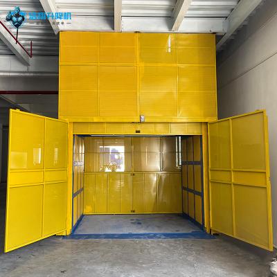 Hydraulic Cargo Lift Platform Load Up To 5 Tons, Height Up To 15m