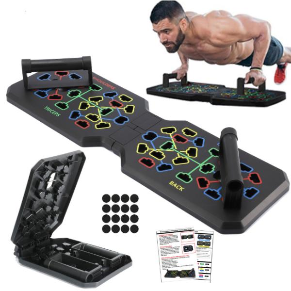 T-Shaped Multifunctional Push Up Board, Fitness Board, Home Exercise Chest And Abdominal Muscle Trainer