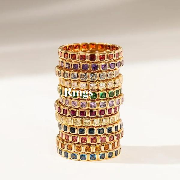 18K Gold Plated Black Onyx 925 Sterling Silver Men's Signet Ring