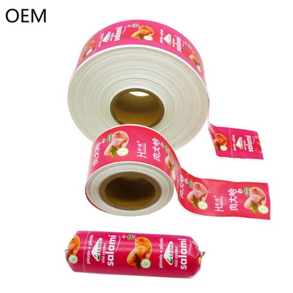 Low Price Wholesale Sausage Casing Flexography Printing Plastic Casings For Sausages