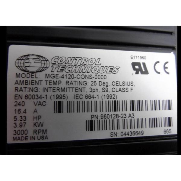 Emerson MH Series Servo Motors-AC Servo manufactured Control Techniques MGE-4120