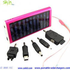 800mAH Ultrathin Mobile Phone Solar Charger With Solar Panels And High Efficiency