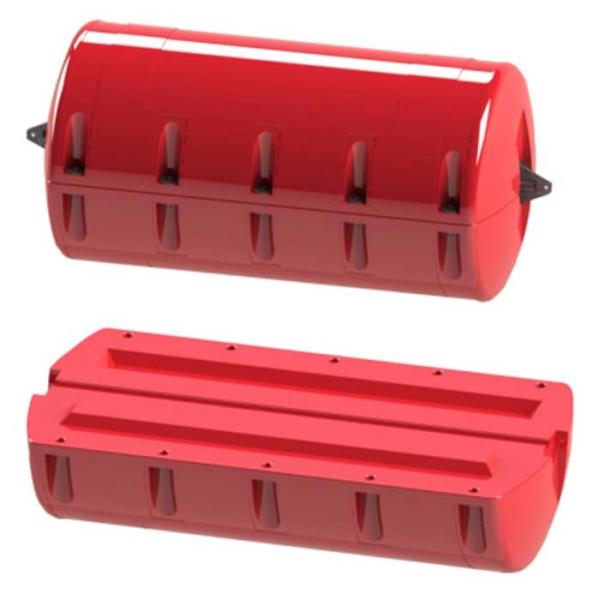 Barreiras flutuantes de alta resistência à tração HDPE 400 mm-800 mm de diâmetro