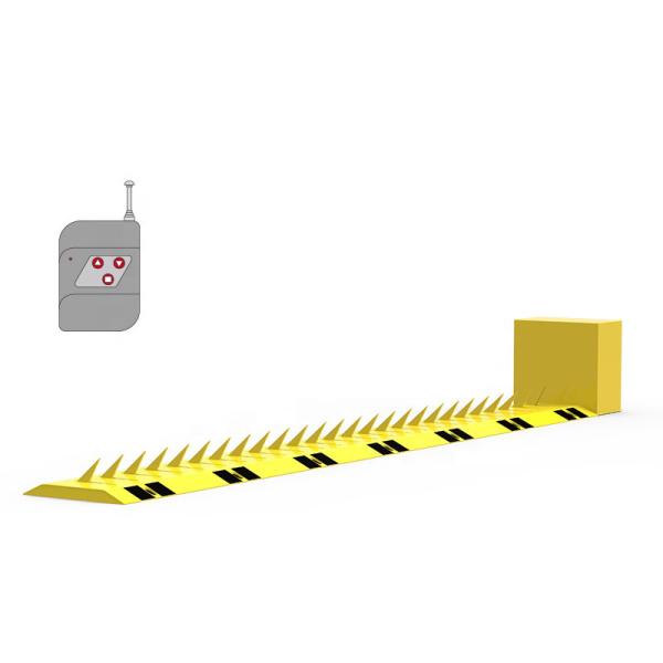 A3 Steel Electromechanical Tyre Killer with 150mm Blade Height Spike Barrier for High Security Access Control