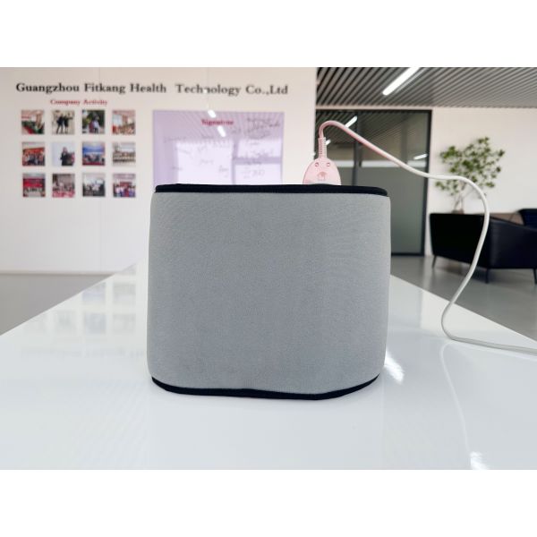 Grey Red Light Therapy Heating Function Belt with 140pcs Lights for Muscle Recovery