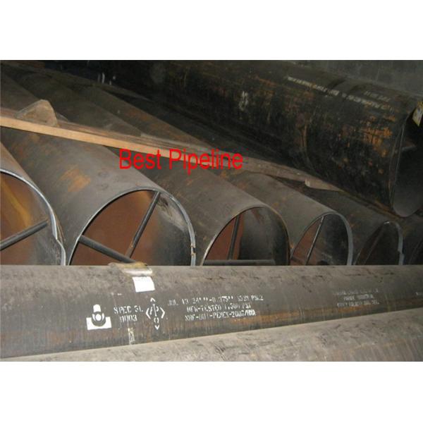 Tuyau d'acier de X46 PSL2 api 5L UOE, ligne tuyau soudée de revêtement de polyéthylène