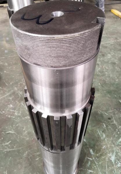 OEM ODM カスタマイズされた長方形スプラインシャフト 1730mm 長さ スプラインシャフト