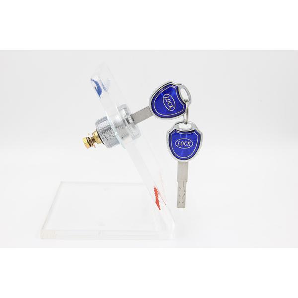 Stainless Steel Tubular Cam Lock 90° Rotation 25.9 mm Effective Length