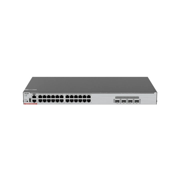 Ruijie Switch RG-S6110-24MG4VS-UP High-Performance L3 Security Redundant PoE+ For Enterprise Networks