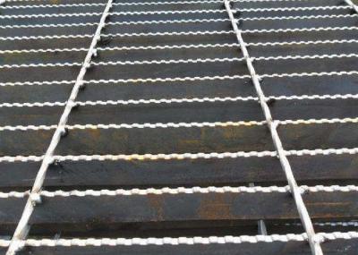 Q235 Carbon Steel Bar Grating , Galvanised Steel Grating Flooring ISO9001 Approval