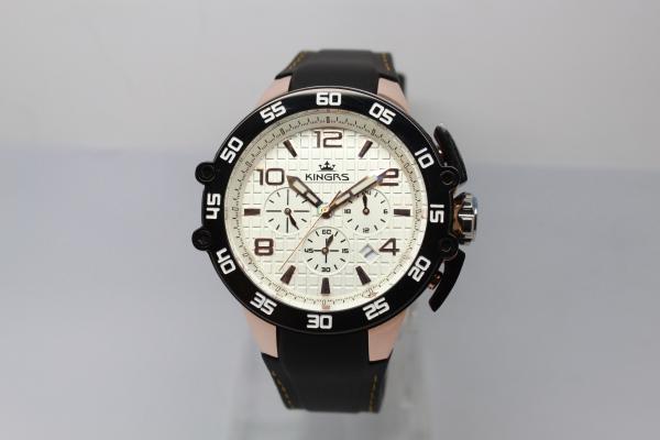 Elegant Silicone Strap Watches Black For Men Multifunction Slim Watch