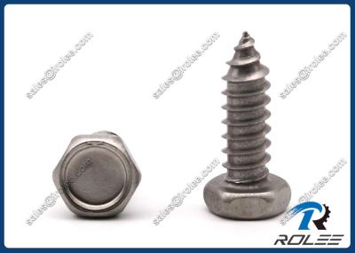 304/316/18-8 Stainless Steel Indented Hex Head Self-tapping Sheet Metal Screws