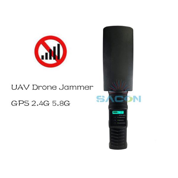 Light Weight 1.5kg Handheld Drone Signal Jammer with 500m Range and 20W Output Power for UAV Jamming