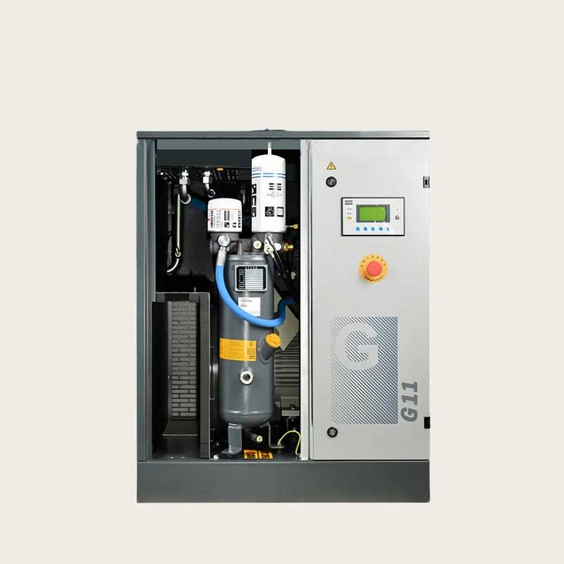 Atlas Copco G11 FF 11kW Oil Injected Screw Air Compressor Integrated Dryer