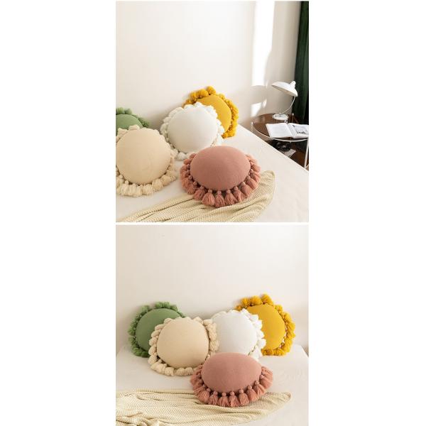 Contemporary Woven Throw Pillows for Western Home Decor in Sophisticated Style