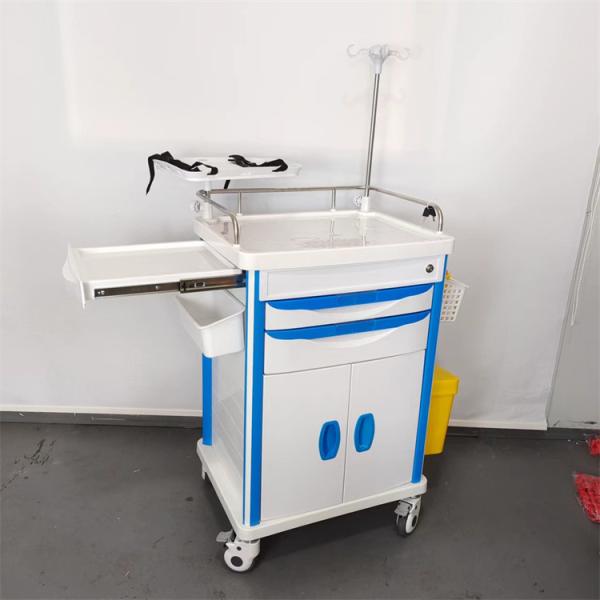 Medical Emergency Cart Hospital Crash Cart For Critical Care