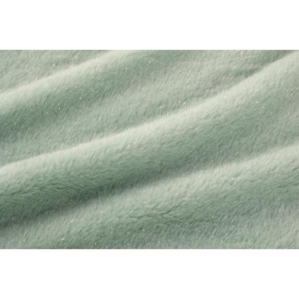 Recycled Soft 100 Polyester Fashion Fabric Silver Silk Plush Faux Fur Rabbit Ferret Fabrics for Women's Clothing Overcoat Bags Shoes