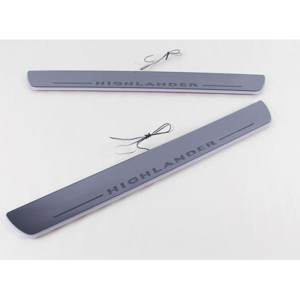 Toyota Highlander car door welcome lights LED Moving Door sill Scuff for sale