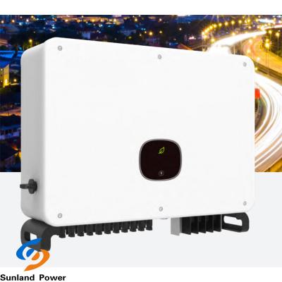 onda de seno pura potência de saída da C.A. 50000W 60000W 66000W 70000W MPPT da grade solar do inversor 1100V