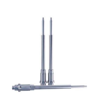 Éjecteur plat de précision métallique, poinçons et broches, pièces moulées par usinage CNC