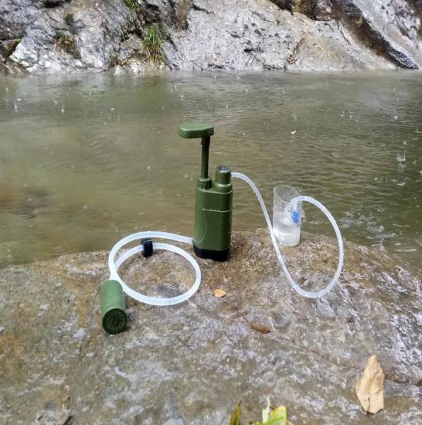 Easy To Use Efficient Filtration Straw Portable Water Filtration System