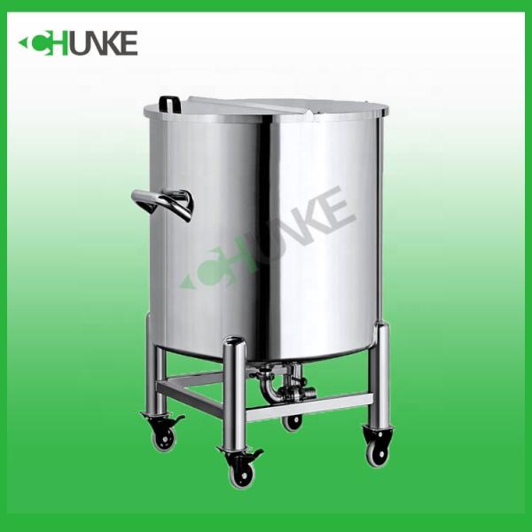 SS304 / SS316L Movable RO Water Storage Tank Stainless Steel 200 Liter Food Grade Liquid