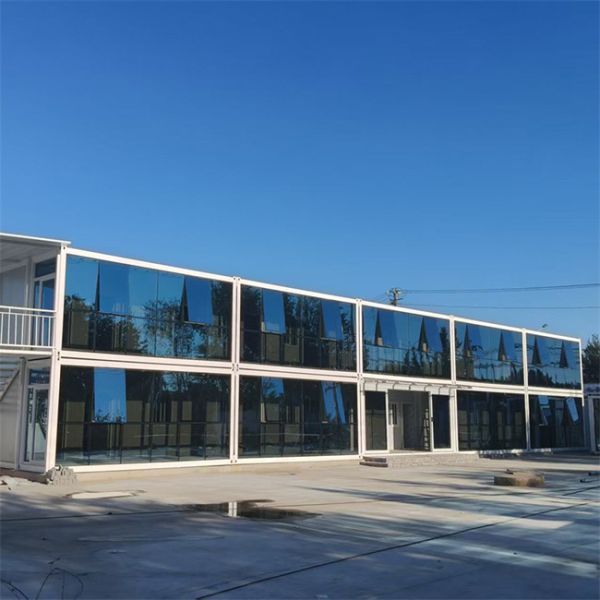 Foldable Prefabricated Home Cottage House Light Steel Prefab Tiny Home Flat Pack Villa