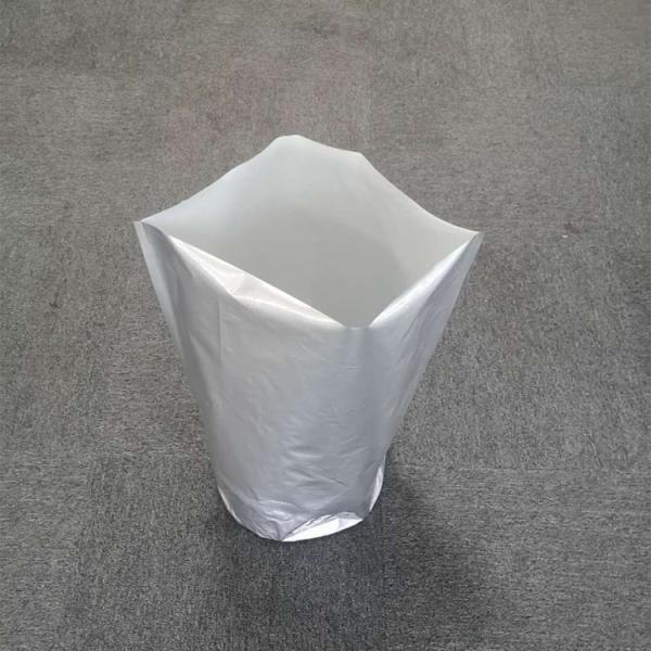 55 Gallon Drum Plastic Inner Bag Round Bottom For Open And Close Top Drum Flexible Round Bottom Gusset Aluminum Foil