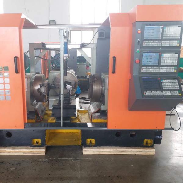 Servo Motor 7.7-15 N.m CNC Lathes For API 6D ASME B16.34 Compliance Oil Gas Valve Machining Surface Roughness 6.3