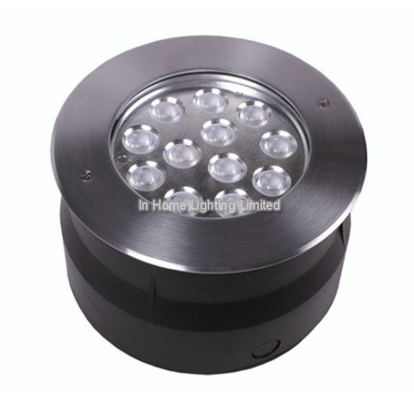 3000K Waterproof 36W LED Underground Light / Stainless Round Led Buried Light