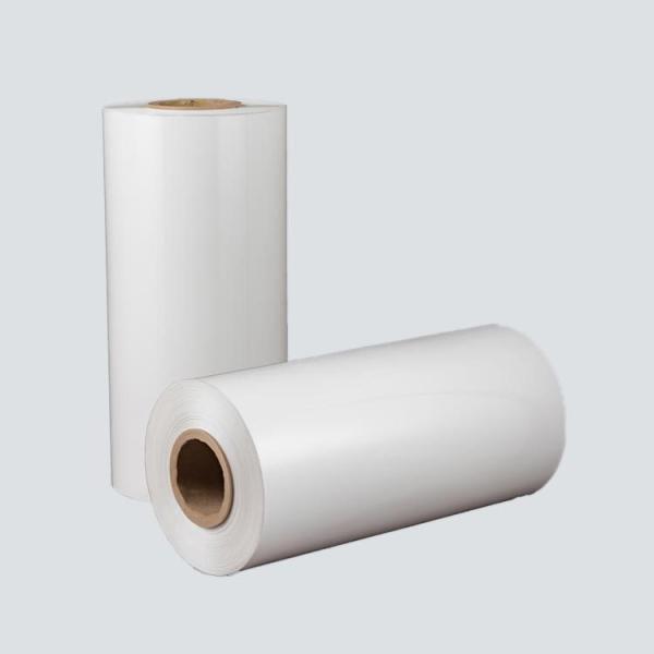 50mic High Shrinkage White PETG Shrink Sleeve Film For Bottle Shrink Label