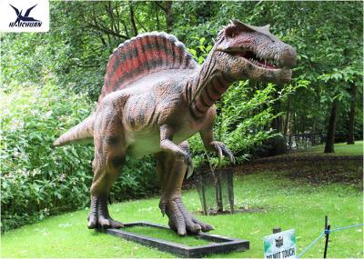 Vivid Moving Dinosaur Lawn Decorations Animatronic Handmade Withforeleg Movement