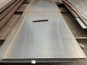 STM A285 JIS G4051 EN10025 Carbon Steel Sheet Chequered 20mm 8mm 50mm Thick