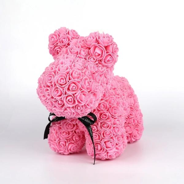 Wholesale Rose dog Price Artificial Flower Foam Rose Dog  Rose Animals dog rose