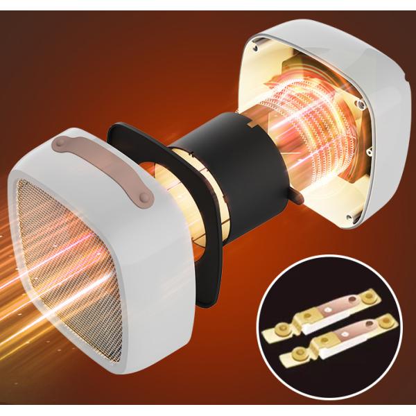 Living Room Heating Wire Fast Heating 220V Desktop Mini Portable Electric Fan Heater