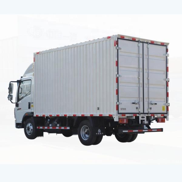 SINOTRUK   Single Row  Van Truck  Freight Train Wagon Deliver Truck