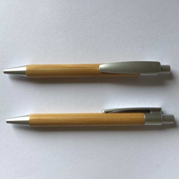 Recycled bamboo pen and customized silk printing logo or for promotion