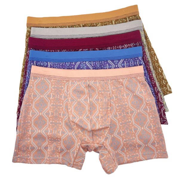 Jacquard Men Boxers & Briefs New Trends Custom Private Logo Low MOQ Wholesale