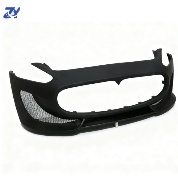 Suitable for Maserati GT GC GTS Modified DMC Front bar Semi-carbon Fiber Front Face Front Bumper Large Enclosure