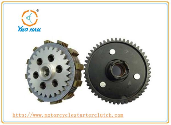 Street Motorcycle Starter Clutch Gear AX100 With ADC12 Central Pressure Plate / motorcycle clutch assembly