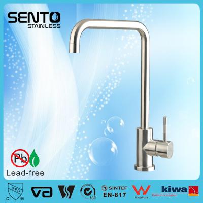 SENTO Cheap stainless steel Kitchen sink faucet manufacture factory,CUPC Certificated