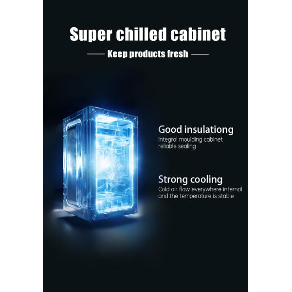 Public Convenient Breakfast Food Sandwich Custom Vending Machine With Microwave Micron