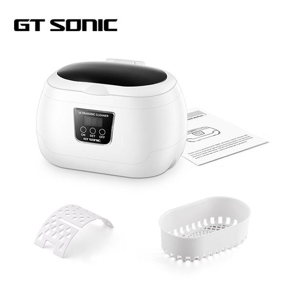ROHS Digital Ultra-sônico Jewelry Cleaner 600ml SUS304 Tanque 43KHz 35W