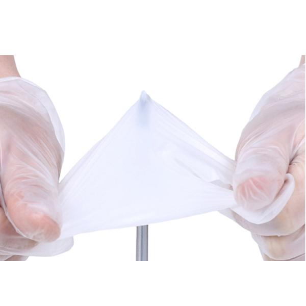 S M L Xl  Pvc Examination Gloves , Transparent Vinyl Gloves CE Approved