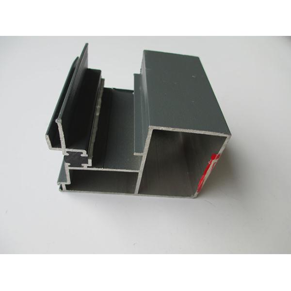 Powder Coating / Wood Grain Extruded Aluminum Framing Profiles For Sunroom